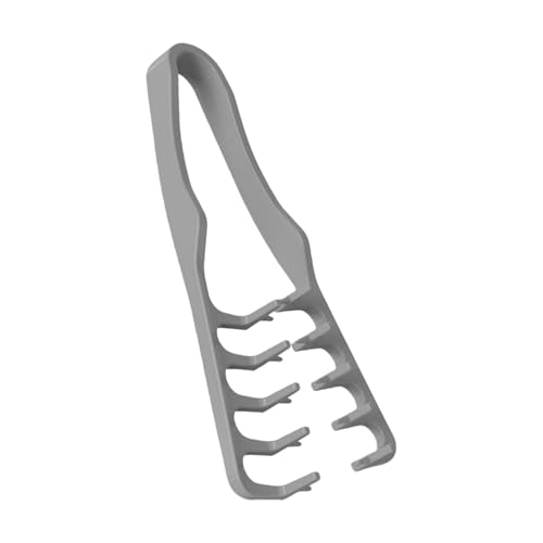 Pettine per capelli con pinza per sollevamento delle radici, pettine a denti larghi per ricci Pettini volumizzanti per acconciature a denti larghi