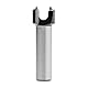 ENT 13440 Planfräser HW, Schaft (S) 12 mm, Durchmesser (D) 19 mm, NL 12 mm, SL 40 mm, GL 52 mm