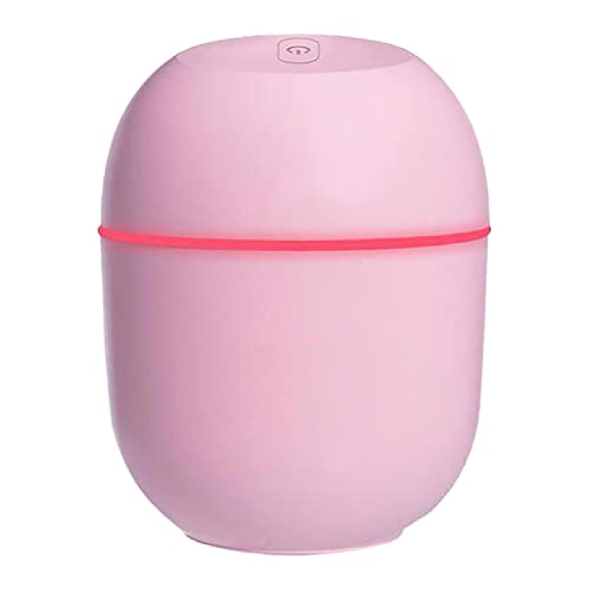 Mini Ultrasonic Humidifier 220ml Small Aroma Diffuser LED Light