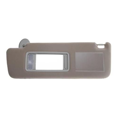 XEDLAMP For Toyota, Land, Cruiser, Prado 2002-2010 7432060850B1 con Espejo de Maquillaje Parasol del Lado del Conductor(Beige Master Driver)