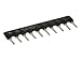 Dale (VISHAY) CSC10A03220RGEK Resistors Resistor-Networks-arrays CSC Series 220 Ohm 10 Pin Isolated ?2% Coated Thick Film SIP Resistor Network - 100 Item(s)