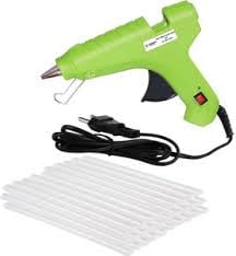 60W Hot Melt Glue Gun with 5 Free Glue Sticks | Electric Adhesive Gun with Trigger Switch for DIY Crafts, Art, School Projects, Home Repair, Decoration, Wood, Plastic, Fabric & Cardboard-image-23