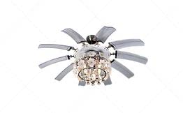 Zircon BO-1 Lighting Ceiling/Lighting fan with 10 Retractable Blades and LED Light with Remote Modern Luxury Chandelier
