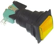 5 AMP Illuminated Square Display Switch