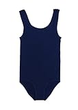 Gilligan O'Malley Women Ribbed Seamless Sleeveless Bodysuit Nighttime Blue XS