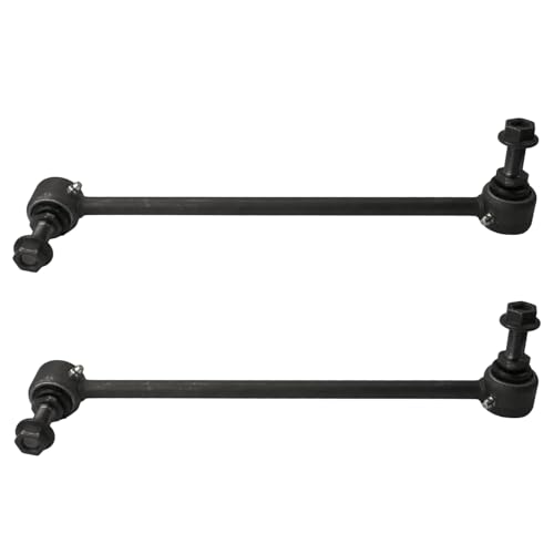 Image of Detroit Axle - Front Shocks Sway Bars for 2013-2019 Cadillac XTS 2 Shock Absorbers 2 Sway Bar Links 2014 2015 2016 2017 2018 Replacement Suspension Kit