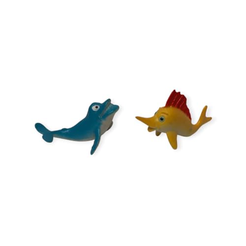 Image of Small Kids Sea & Wild Animal Toys Sets for Fun, Educational, Spark Imagination and Learning (Multi Choice Sets) (Ocean Animals) 12pcs