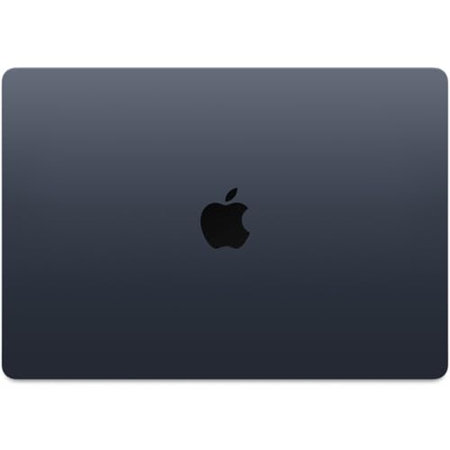 Image of 2023 Apple MacBook Air with Apple M2 Chip with 8-Core CPU /10-Core GPU (15-inch, 8GB RAM, 256GB SSD Storage) (QWERTY English) Midnight (Renewed) | 8-Core CPU, 10-Core GPU, QWERTY English, Renewed