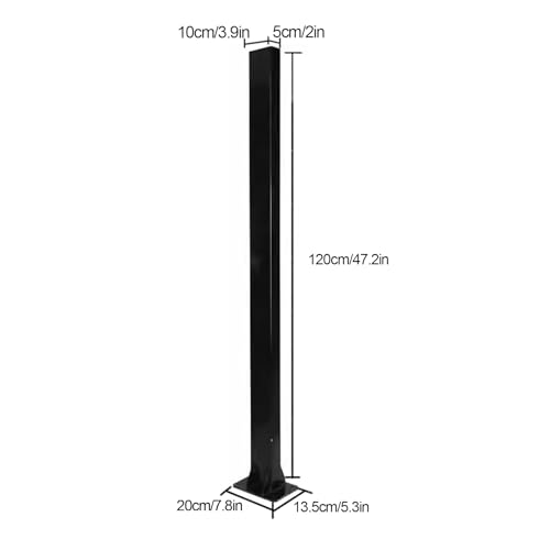 Colonne fixe pour chargeur de voiture électrique et support EV blanc de 150 cm