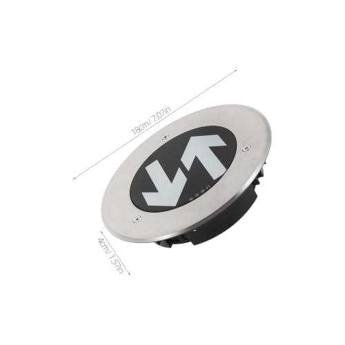 Luz de emergencia autoluminiscente COLLBATH con panel metálico completo para pasillo 2