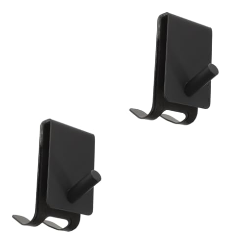 LckCryspho 2個 つなぐ 内部シャワー用シャワーフック ? ステンレス鋼製 浴室ドアに設置可能 穴あけ不要 タオルや小物掛けに