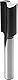 kwb 7504-10 Hss Nut Fräser Professional (für Holz, passend zu Allen üblichen Hand Oberfräsen), 4 mm