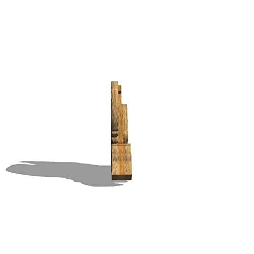 Imán decorativo de madera 3D USA Orlando souvenir miniatura 2