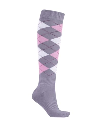 4Riders Reitkniestrümpfe London für Damen elastische Reitsocken für Stiefel atmungsaktiv und komfortabel ideal für Training Stall und Turnier