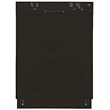 Seasons 24 in. Front Control Dishwasher in Black