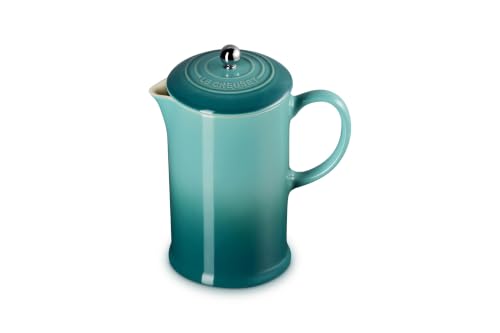 Image of Le Creuset Stoneware French Press, 34 oz., Riviera