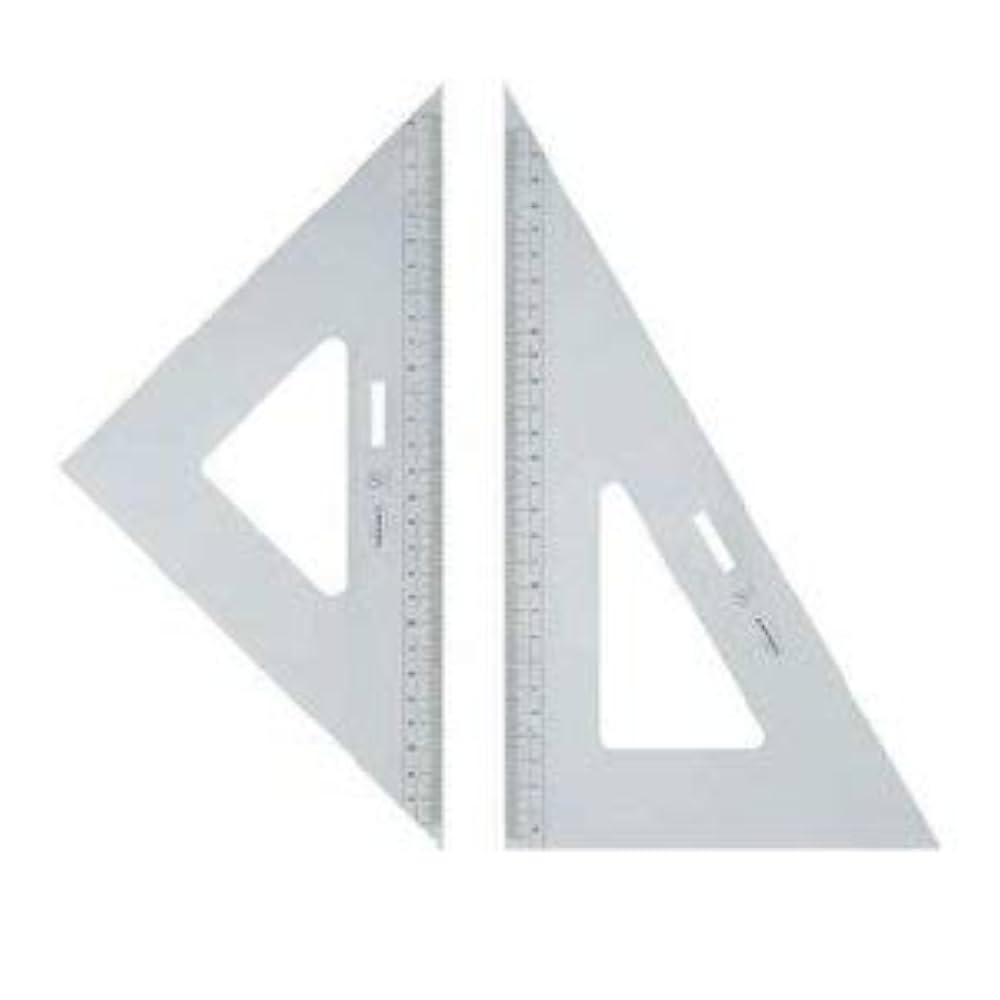 Amazon | TAKEDA 三角定規 60cm 3mm厚 目盛長 50cm 22-0380