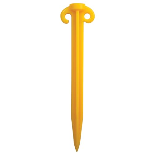 In the Breeze 4564 — Kite Stake with Round Top — Heavy-Duty Plastic Ground Stake for Kites, Tents, Canopies