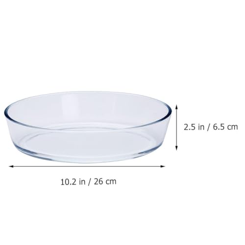 Plat ovale en verre borosilicate pour four et micro-ondes HANABASS - 3
