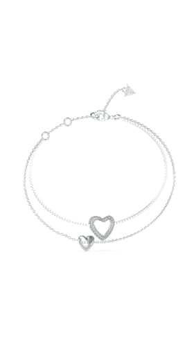 GUESS Bracciale GUESS BELOVED colore argento - Other Beauty autentico e riconosciuto.