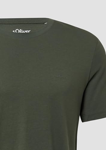 s.Oliver Herren 2119128 T-Shirt, 7940 grün, XXL – Ansicht 6