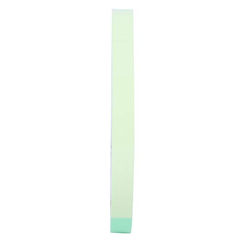 Fita luminosa de 10 mm x 10 m, adesivo removível à prova d'água verde altamente luminoso, rolo de e
