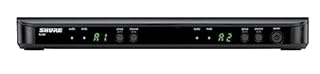 Shure BLX288/B58 UHF - Sistema microfonico wireless - Perfetto per chiesa, karaoke, voce, durata della batteria 14 ore, portata 100 m | Include (2) microfoni portatili BETA 58A, ricevitore a doppio