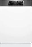 Bosch SMI6ZCS16E, Stiftung Warentest GUT (2,2)*, Serie 6, teilintegrierter Geschirrspüler 60 cm, mit Besteckschublade, Intelligent Programm, Max Flex Körbe, Vario Schublade, Rackmatik, Home Connect