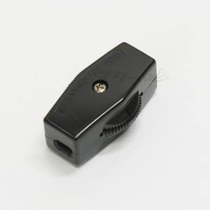 3A ネオミニロータリースイッチ ロータリー式中間スイッチ 平形コード用 ブラック（黒色） M2103B
