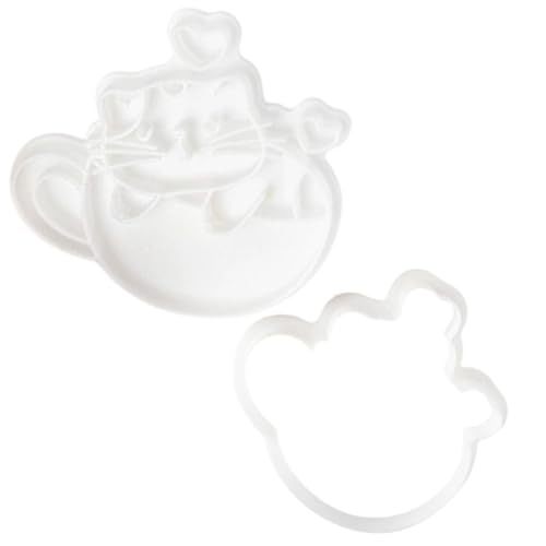 per dolci a forma di gatto, taglierina per biscotti per gatti | taglierine antiaderenti Taglierina per biscotti riutilizzabile San taglierina per biscotti a forma di D