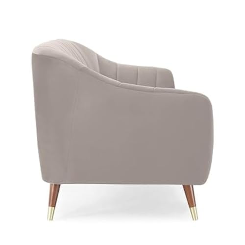 Image of 3 Seater Sofa Set with Two Cushions Perfect for Home Office Guests Living Room (Cream, 3 Seater)