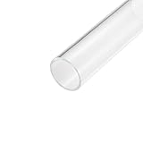 Acrylic Pipe Clear Rigid Round Tube 44mm(1 3/4″) ID 50mm(2″) OD 6″ for Lamps and Lanterns, Water Cooling System