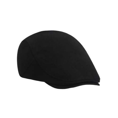 Image of KUJUHA Newsboy Hats for Men Flat Irish Cabbie Ivy Gatsby Newsboy Driving Hat Hunting Cap Winter Hat
