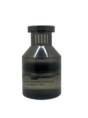 Image of BKN Premium BLACK ODOR Elegant Glass Bottle Car Perfume | Seamless Dispersion with Cotton Wick for Vehicles - Long-Lasting Dashboard Fragrance - Air Vent & Interior Aroma Diffuser (BO-12)