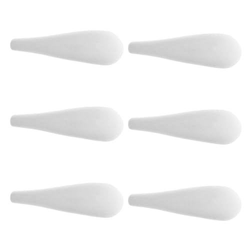 DECHOUS Percha de Ropa Color Claro Cojín de Hombrera de Terciopelo Antideslizante, Soporte Ancho para Prendas Delicadas, Protector para Armarios, Dormitorios y Hoteles, 6 Unidades