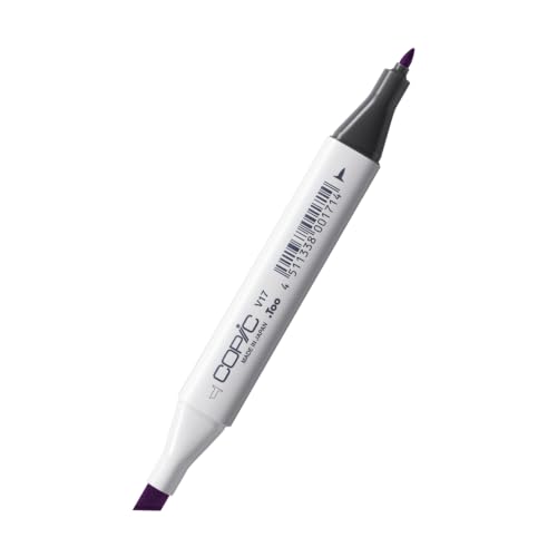 Copic Classic, Dual-Tip Alcohol Marker, V17-Copic, Amethyst