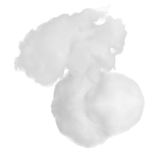 ABOOFAN Fluffy Cotton Fake Snow Decoration for Christmas DIY Scene Realistic Winter Landscape Lightweight Simulation Snow for Holiday Displays