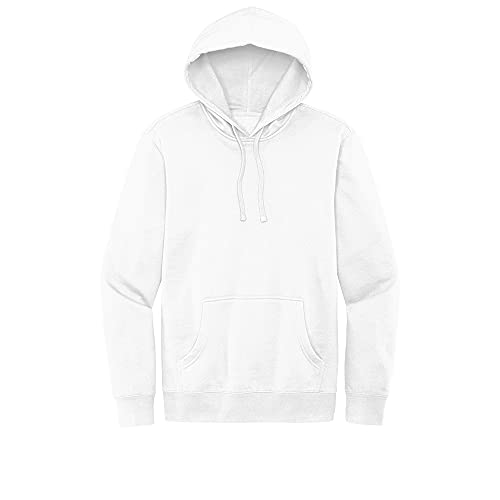 District V.I.T. Fleece Hoodie DT6100 M White