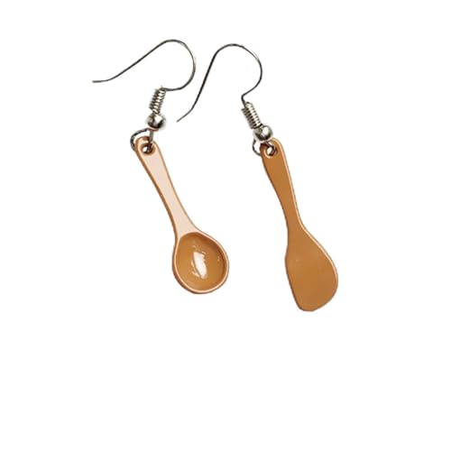 iplusmile ユニークなミニスパチュラ型イヤーフック 軽量 耐久設計 アレルギー対応 フックピアス にも レディース用耳飾り