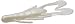 Zoom UltraVibe Speed Craw-Pack of 12 (White Pearl, 3.5-Inch)
