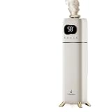 Silent Humidifier for Home, Heavy Fog Floor Type, Ideal for Pregnant Women and Babies, Perfect Bedroom and Room Humidification (White) Gold Color 1