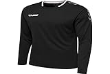 Gewebtes Winkelband hummel Herren Hmlauthentic Poly Jersey L/S Trikot, Black/White, XXL EU