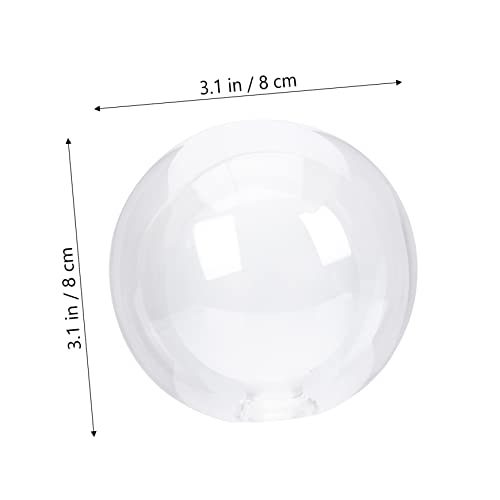 OSALADI 5pcs Glass Lampshade G4 Chandeliers Wall Lamp Shade Glass Globe Lampshade Vanity Light Covers Modern Small for Floor Pendant Lamps - Image 3