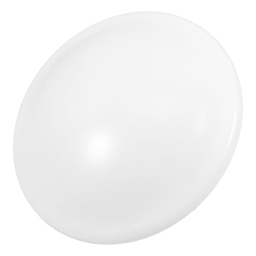 FUTUREORYY Pantalla para Lámpara de Techo Redonda Color 18.7 Cm, Cubierta Difusora de Luz Resistente, Repuesto para Dormitorio Baño Oficina, Instalación Fácil, Paquete 1 Unidad, Uso