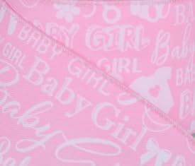 Baby Girl Gender Reveal Ribbon - 2 1/2