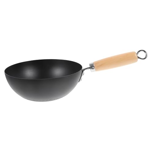 Wok pequeño tradicional japonés VALICLUD de hierro miniatura 1