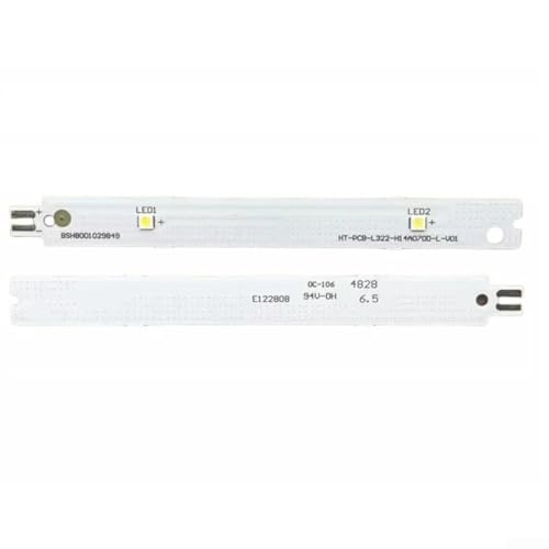 Tira de luz LED de 6 V para iluminación interior de refrigerador, compatible con Siemens para electrodomésticos Bosch, repuesto de electrodomésticos de cocina de bajo consumo