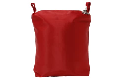 DOMINIE Forro para bolsa carteiro transparente e mochila conversível unissex, Fórmula 1 vermelha