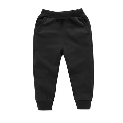 Boys Athletic Jogger Pants Toddler Kids Sweatpants Elastic Waist Cotton Pants Stretchy Trousers Cinch Bottom Pant2