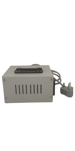 Image of Kundip Step Down Voltage Converter 220V to 110V, 100% Copper Wound Transformer and Fuse for Safety of your USA Appliance to use in India (500 Watts)